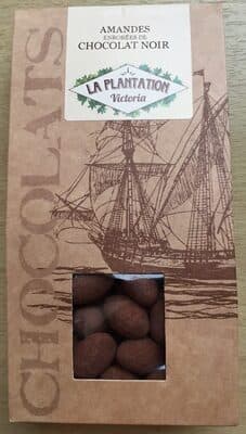 Amandes enrobées de Chocolat Noir
