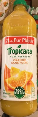 Pure Premium Orange sans pulpe