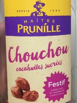 Chouchou - cacahuetes sucrees