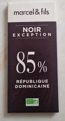 Noir exception 85% république dominicaine