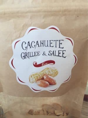 Cacahuètes grillées salées bio