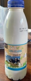 Lait demi écrémé