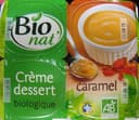 Crème dessert caramel Bio 