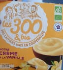 Notre crème à la vanille