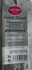 Sainte Maure Cendrée 21 % - Sous Coque