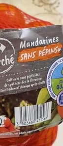 Mandarines SANS PEPINS*