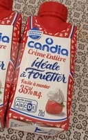 Crème entière idéale à fouetter 35% MG