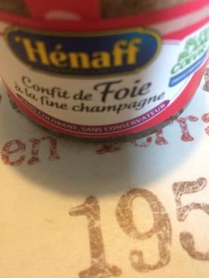 Confit de Foie à la Fine Champagne