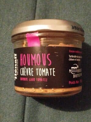 Houmous chèvre tomate