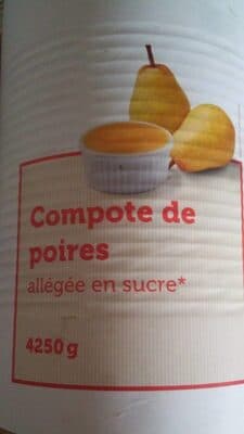 Compote de poires