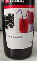 Sirop de cassis