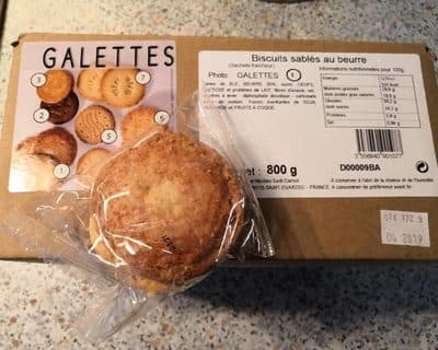 Biscuits sablés au beurre