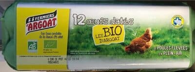 12 Oeufs datés - Les Bio d'Argoat