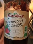 Confiture extra de fraises