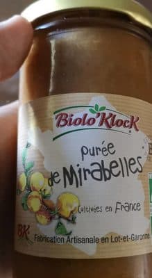 Purée mirabelle