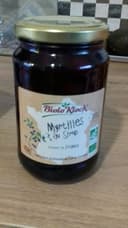 Myrtilles au sirop