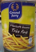Bte 4 / 4 Haricot Beurre Tres Fin Grand Jury