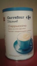 Cappucino sans sucres ajoutés