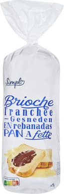 Brioche tranchée