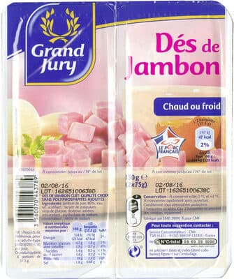 Dés de Jambon