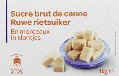 Sucre Brut de Canne en Morceaux