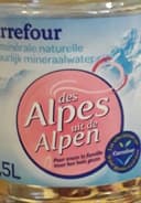 Carrefour Eau Minérale Naturelle des Alpes