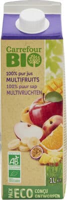 100% Pur jus MULTIFRUITS