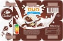 crème dessert DUO goûts choco & lait