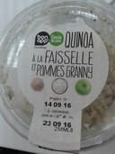 quinoa  à la faisselle et pommes granny