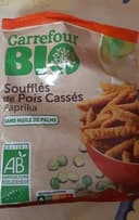 Soufflés de pois cassés paprika