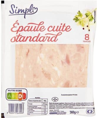 Épaule cuite