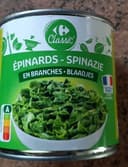 Épinards branches