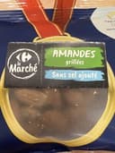 Amandes grillées