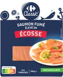 Saumon fumé élevé en Ecosse