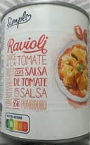 Ravioli Sauce à la tomate