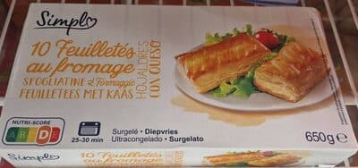 Feuilletés au fromage