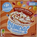 SUNDAE Vanille SAUCE CARAMEL BEURRE SALÉ