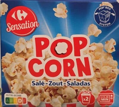 Pop corn Salé