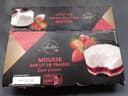 Mousse sur lit de fraises