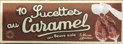 10 sucettes au caramel beurre salé