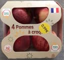 4 pommes à croquer