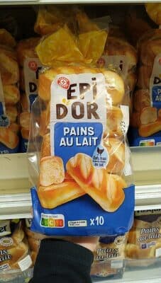 10 Pains au lait au levain