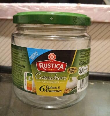 Cornichons 6arom EF 210g