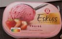 Sorbet fraise aux morceaux de fraise