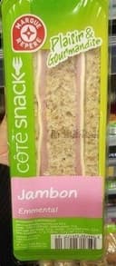 Plaisir & Gourmandise Jambon Emmental