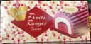Buche glacée Fruits Rouges Biscuit