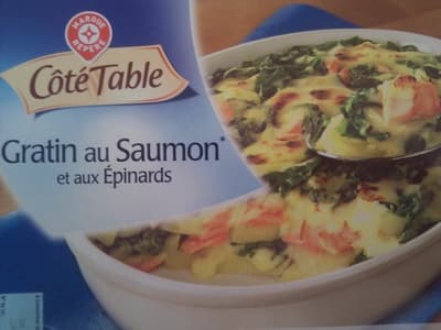 Gratin de saumon épinards pomme de terre