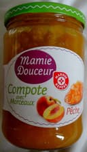 Compote pêches
