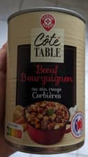 Boeuf bourguignon au vin rouge Corbières