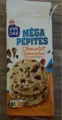 Mega pepites chocolat amendes caramelisees